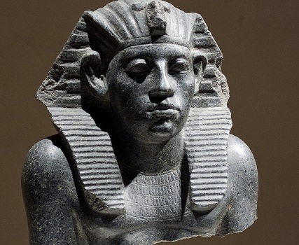 Amenemhat III, 6th Pharaoh of the 12th Dynasty, reigned ca 1860-1814 B.C.E.,   Neues Museum, Berlin    (Photo: kairoinfo4u)